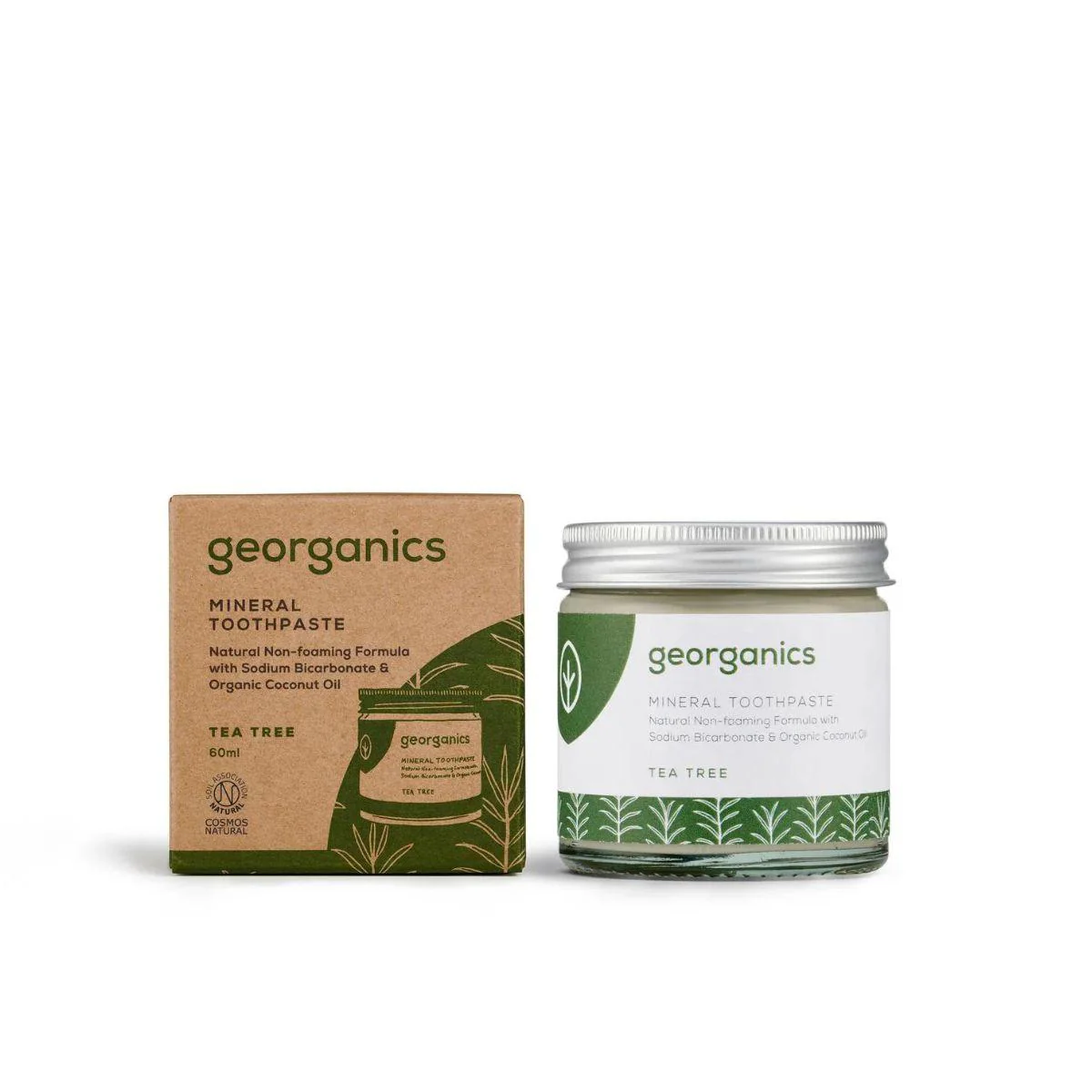 Pasta de dientes mineral Árbol de té Georganics - Image 2