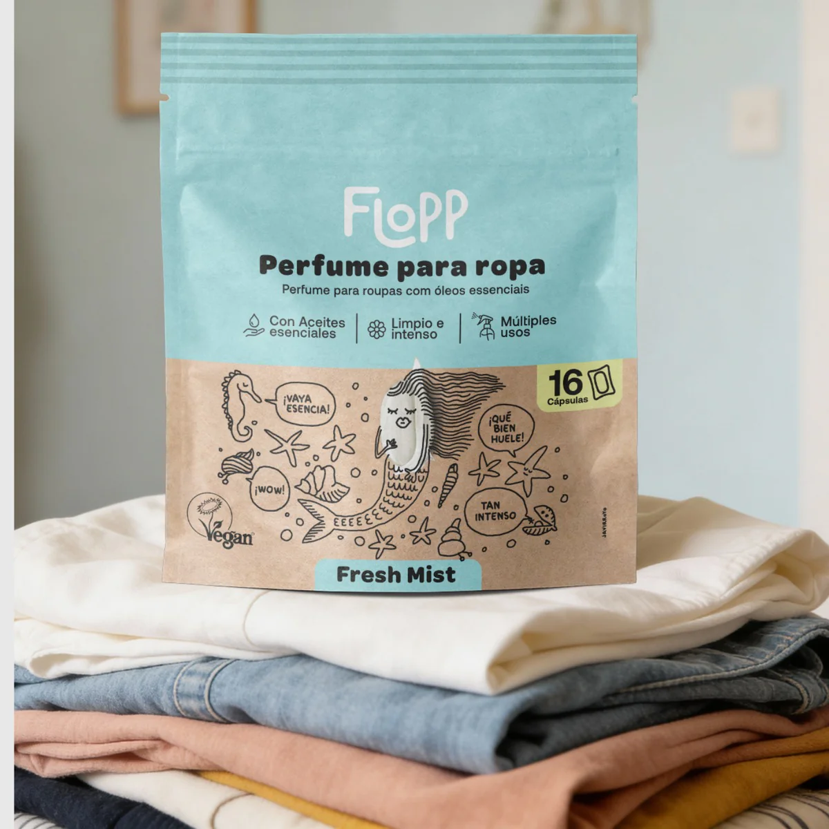 Perfumador Ropa Fresh Mist Flopp Eco 16 cápsulas - Image 2