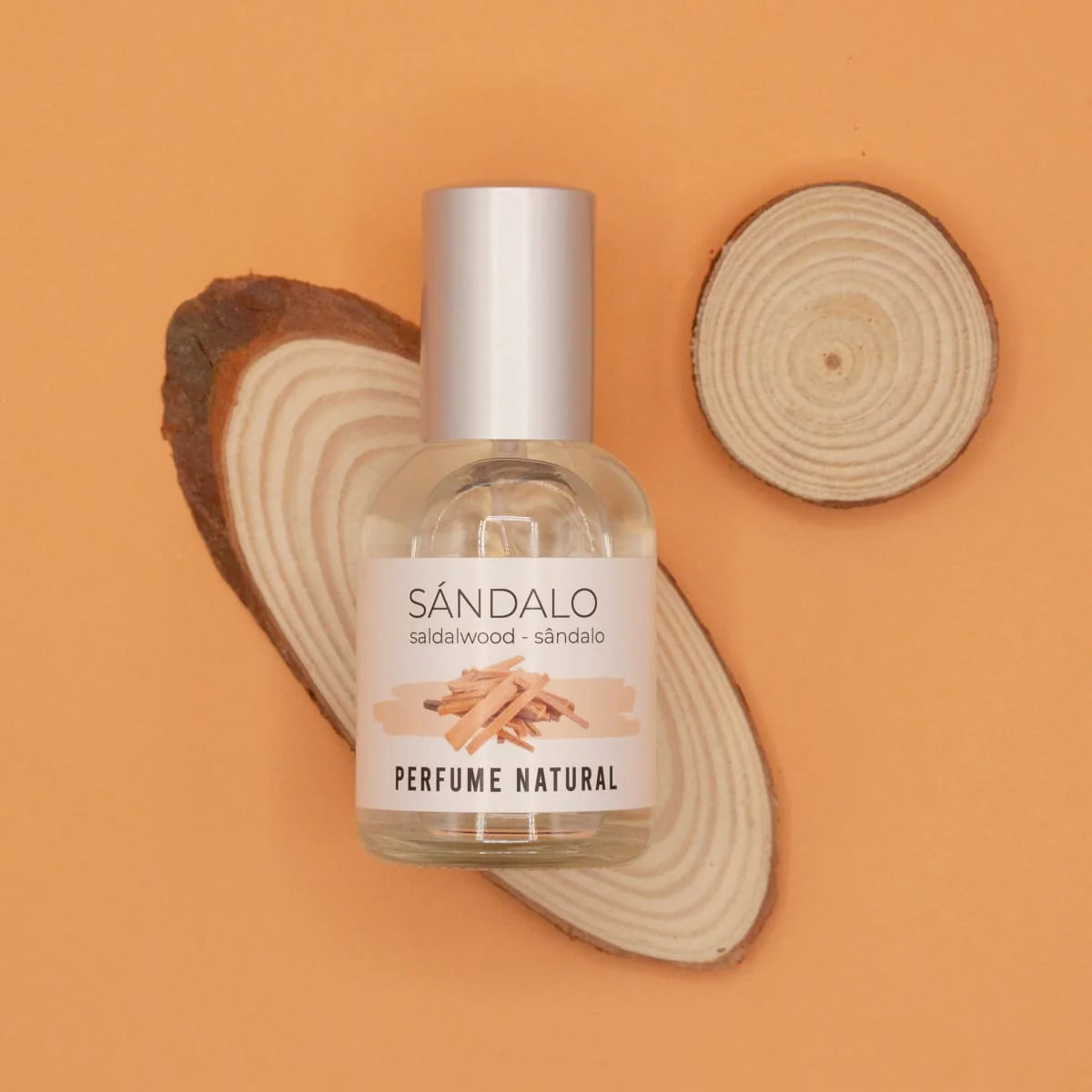 Perfume Natural De Sándalo 50 Ml | Fragancia Amaderada Y Cálida | Aroma Elegante Y Envolvente | Perfume Duradero - Image 3