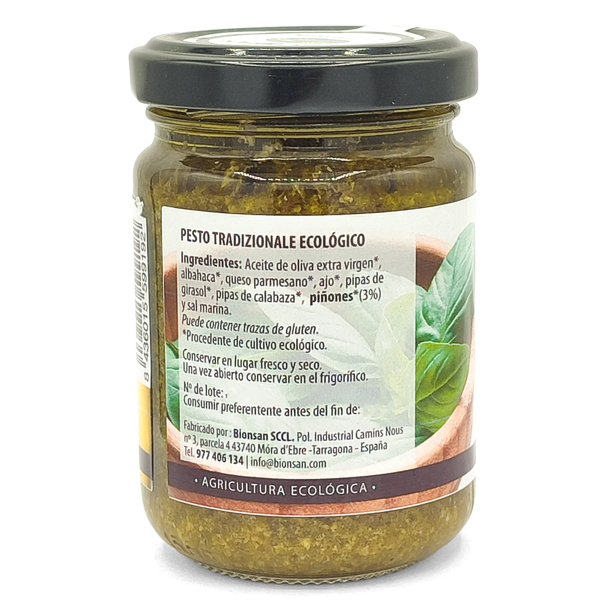 Pesto Tradizionale Con Piñones Eco Bionsan 140g - Image 3
