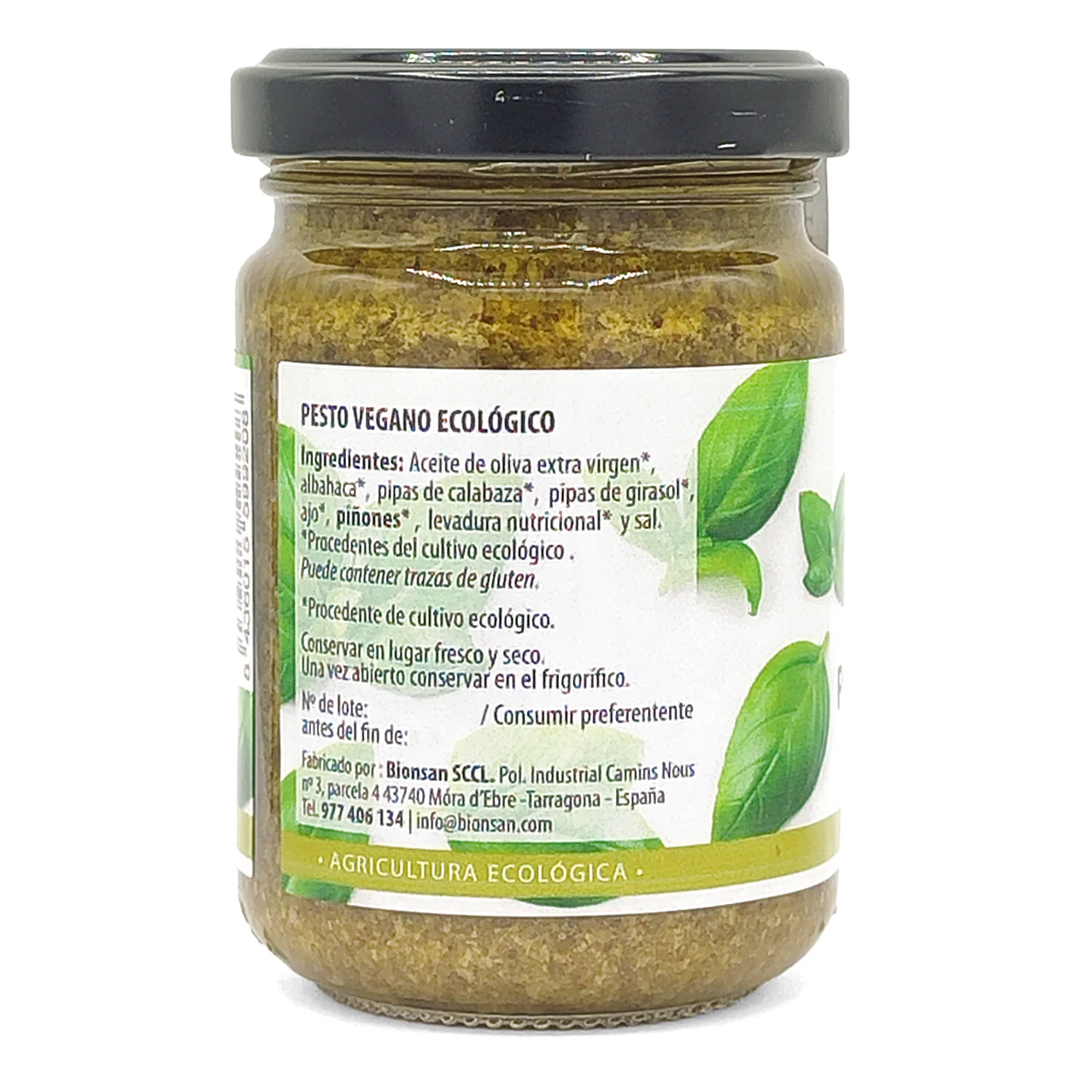 Pesto Vegano Eco Bionsan 140g - Image 2
