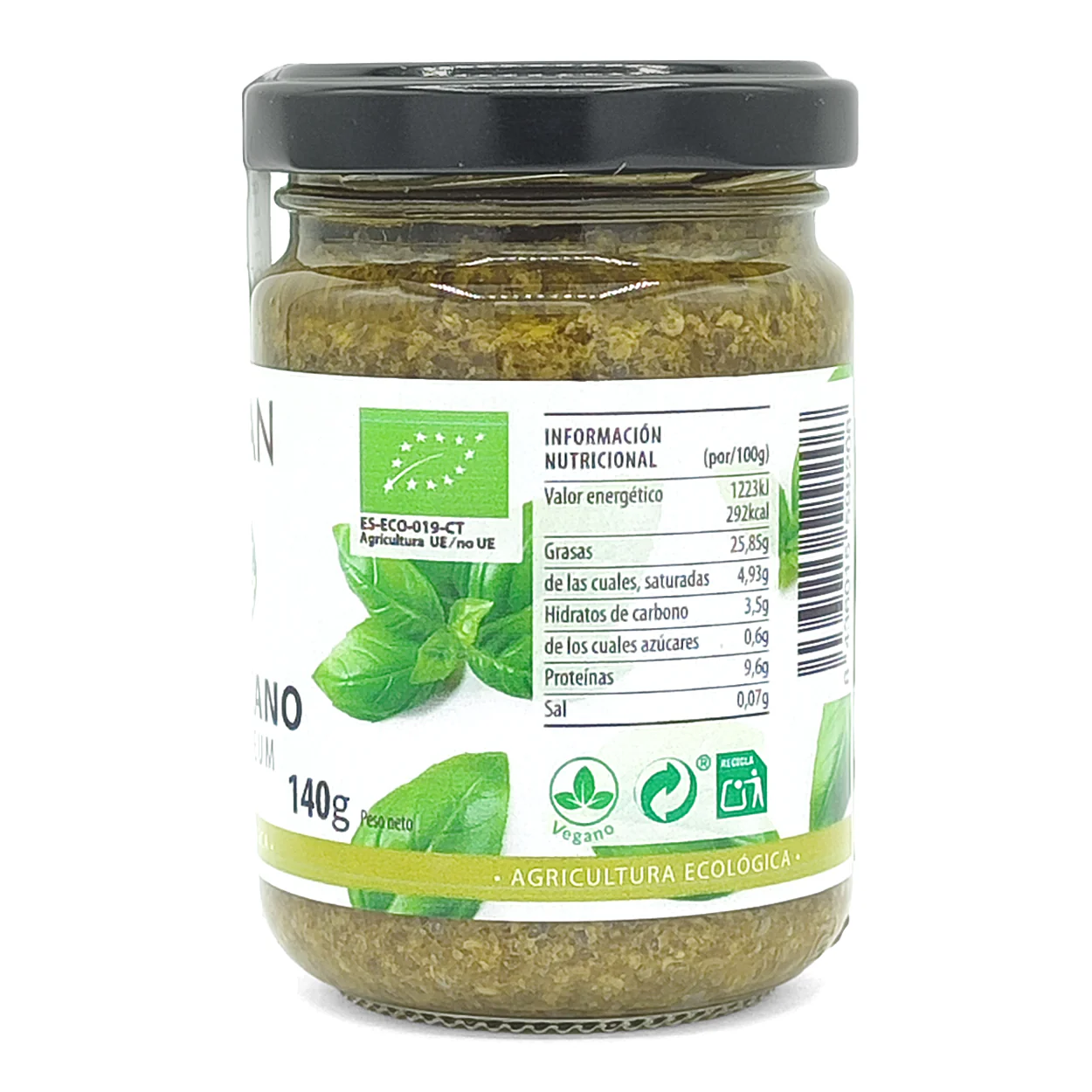 Pesto Vegano Eco Bionsan 140g - Image 3