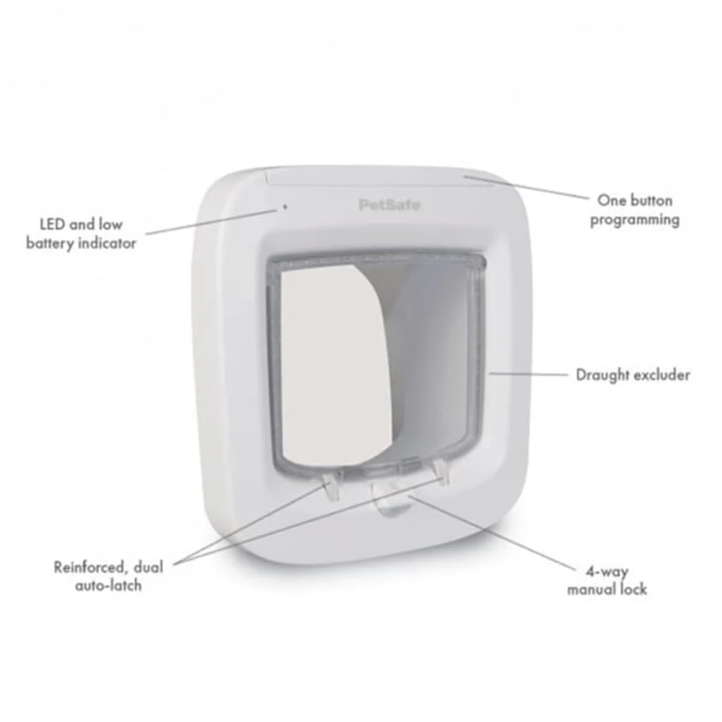 Petsafe Gatera De Microchip Blanca Ppa19-16145 - Image 4