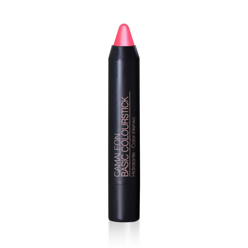 Pintalabios Fucsia Flúor Basic Colourfun 4g Camaleon Cosmetics
