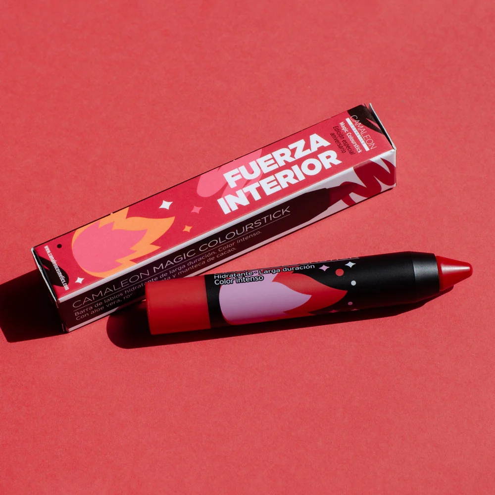 Pintalabios Rojo Magic Colourstick 4g Camaleon Cosmetics - Image 3