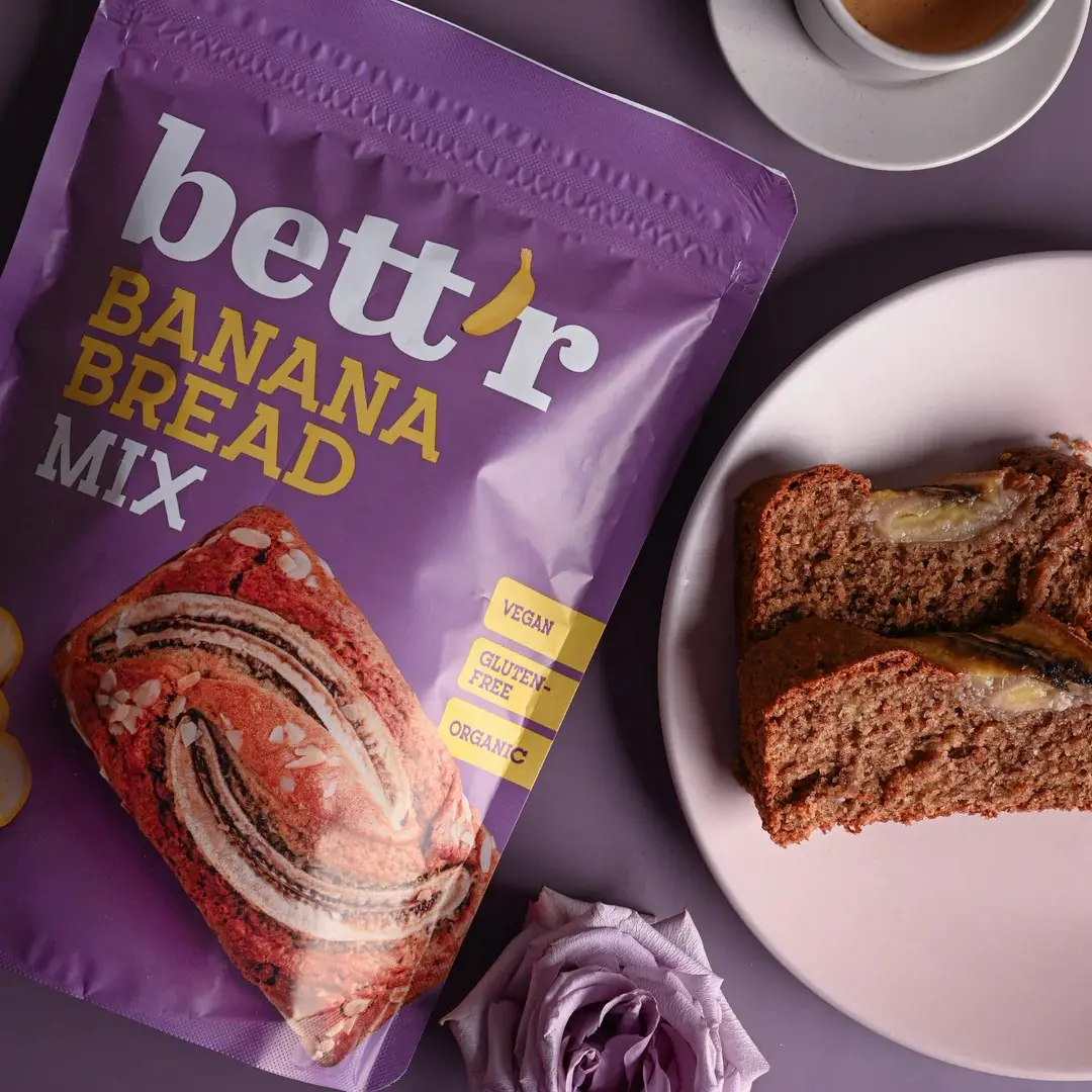 Preparado Para Banana Bread Sin Gluten Bett'r 300g Bio - Image 3