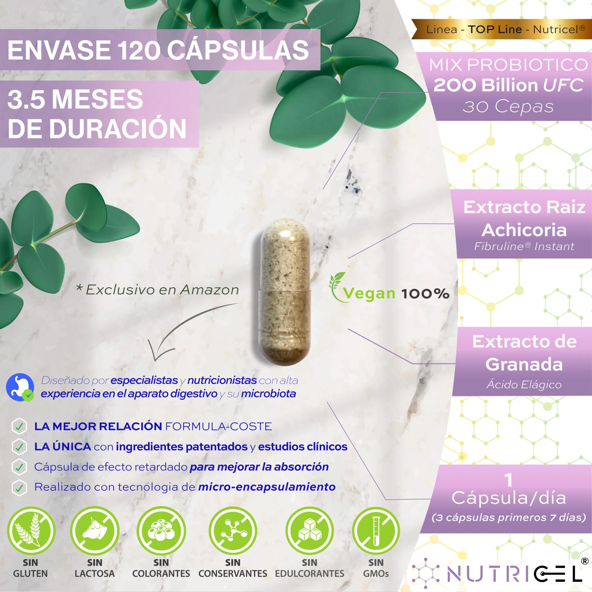 Probione Balance® - Probióticos Intestinales 30 Cepas + 200 Billones Ufc - Image 3