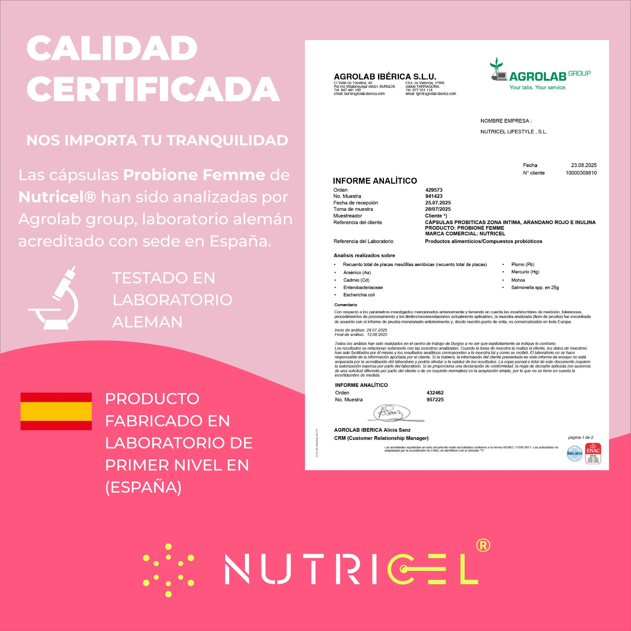 Probione Femme® - Probióticos Vaginales 10 Cepas Especificas + 100 Billones Ufc - Image 6