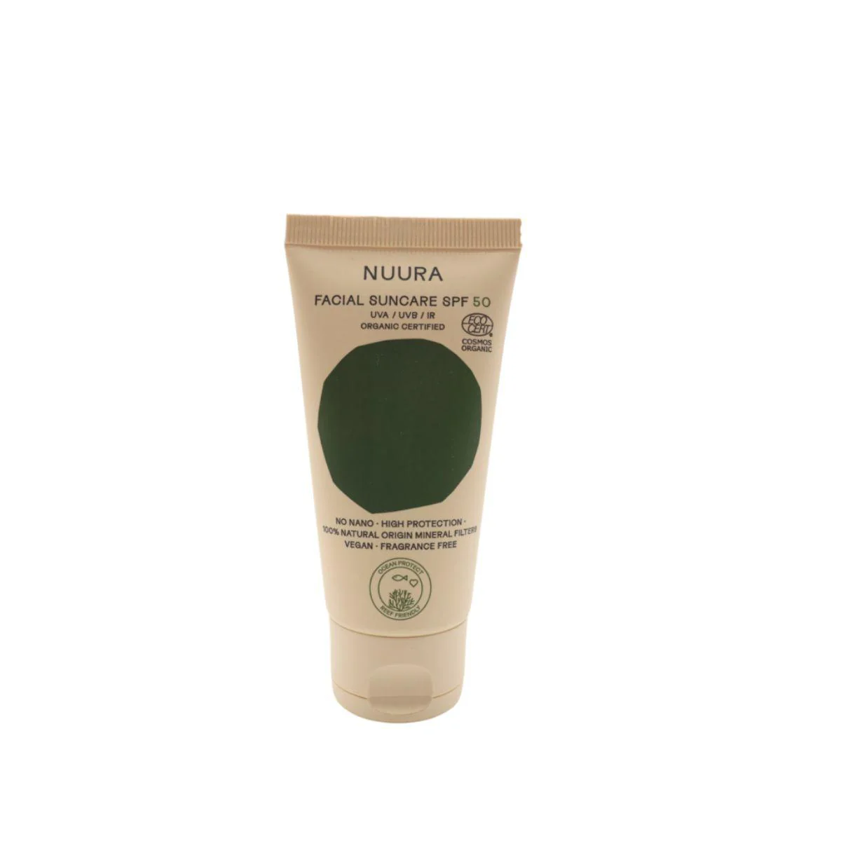 Protector Solar Facial SPF50 Nuura Tubo 50 ml