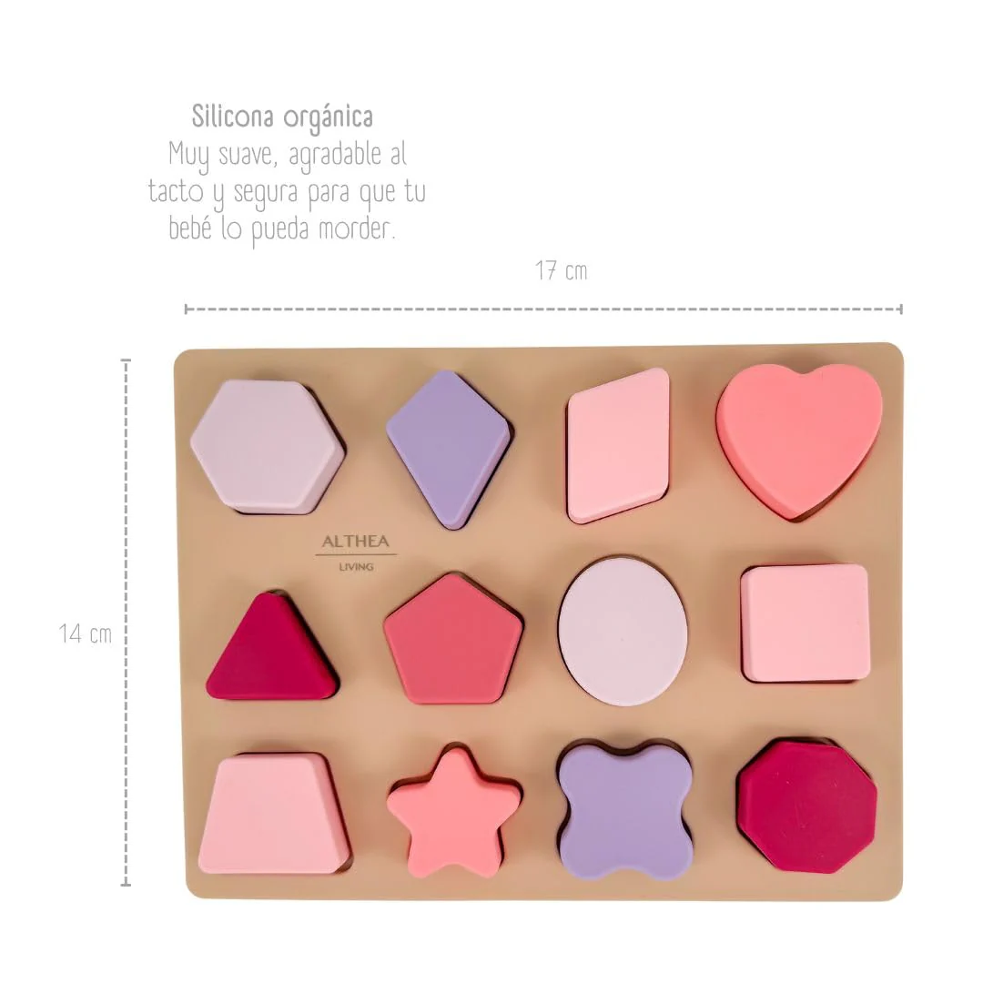 Puzzle Sensorial Para Bebé De Silicona Orgánica Althea Living Multicolor - Image 6