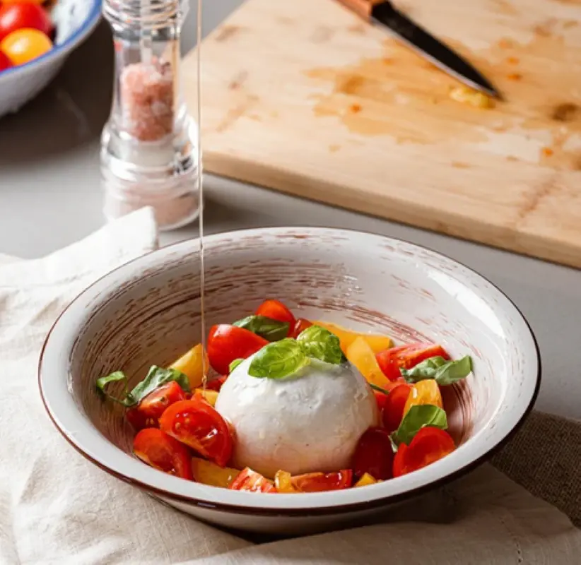 Queso Vegano Estilo Burrata Corazón De Anacardo Bio Fermaggio 140g - Image 3