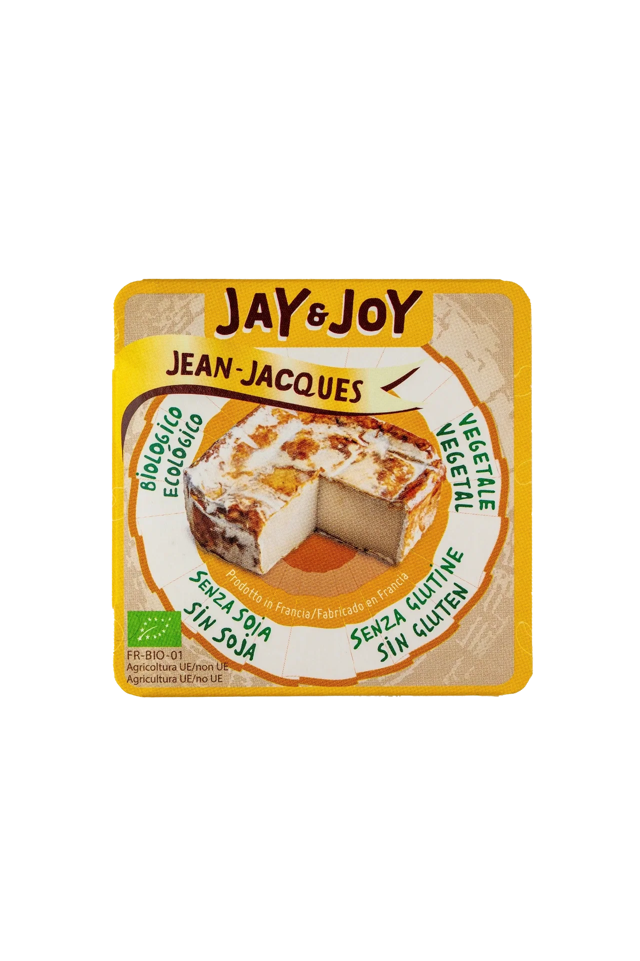 Queso Vegetal Estilo Corteza Lavada Jean-jacques Jay&joy 120g Bio