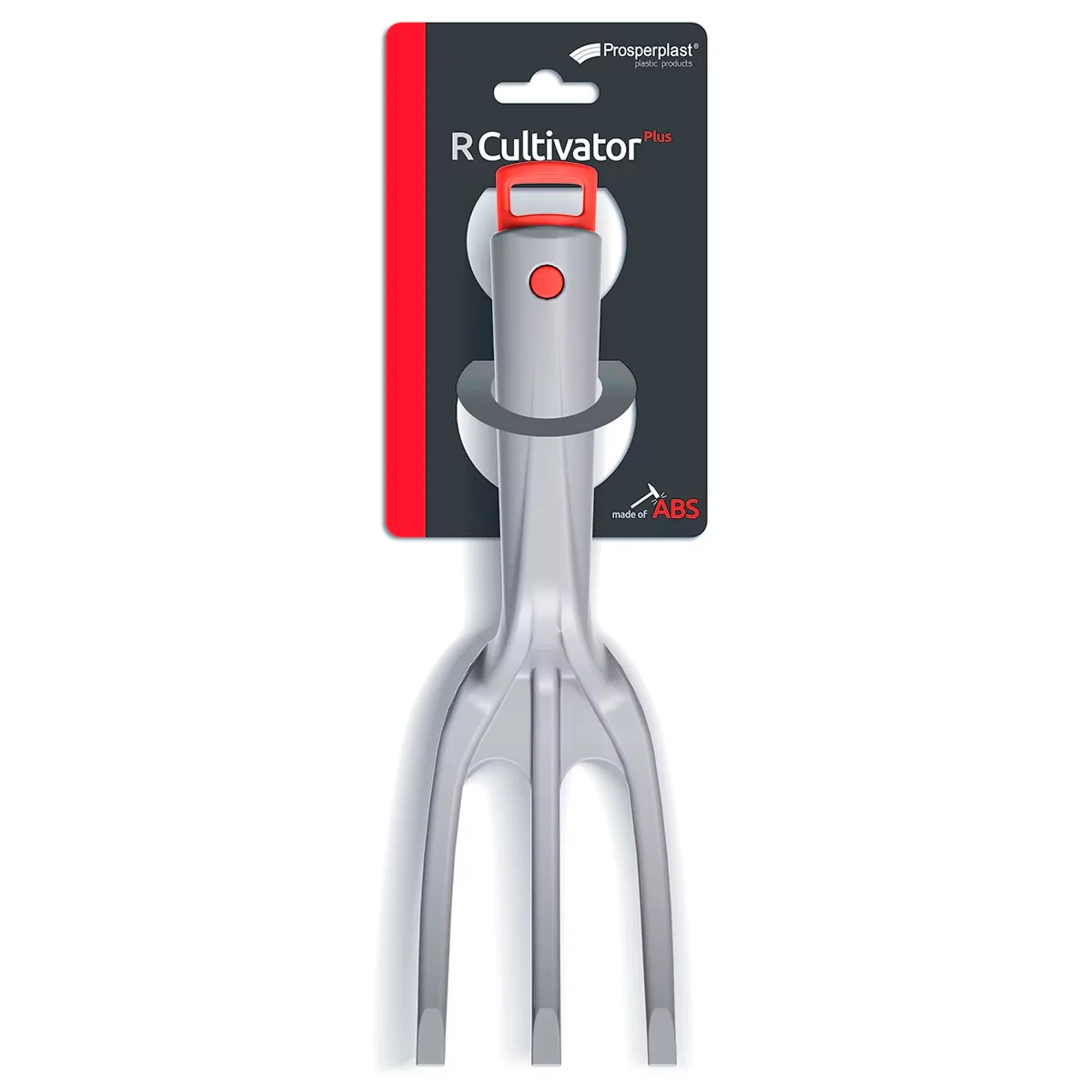 Rastrillo Manual Pequeño Para Jardinería R Cultivator Plus , Dimensiones (mm) 270x78x54, Color Gris - Image 4