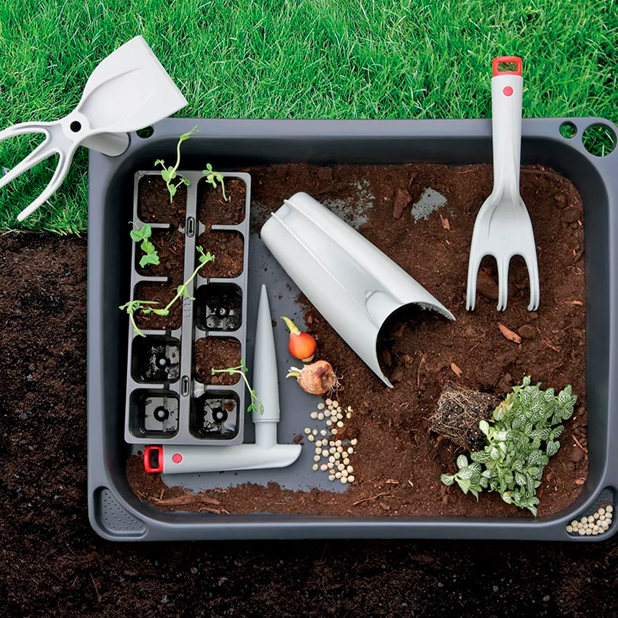 Rastrillo R Rakes Plus , Dimensiones (mm) 539x172x63, Color Gris - Image 5