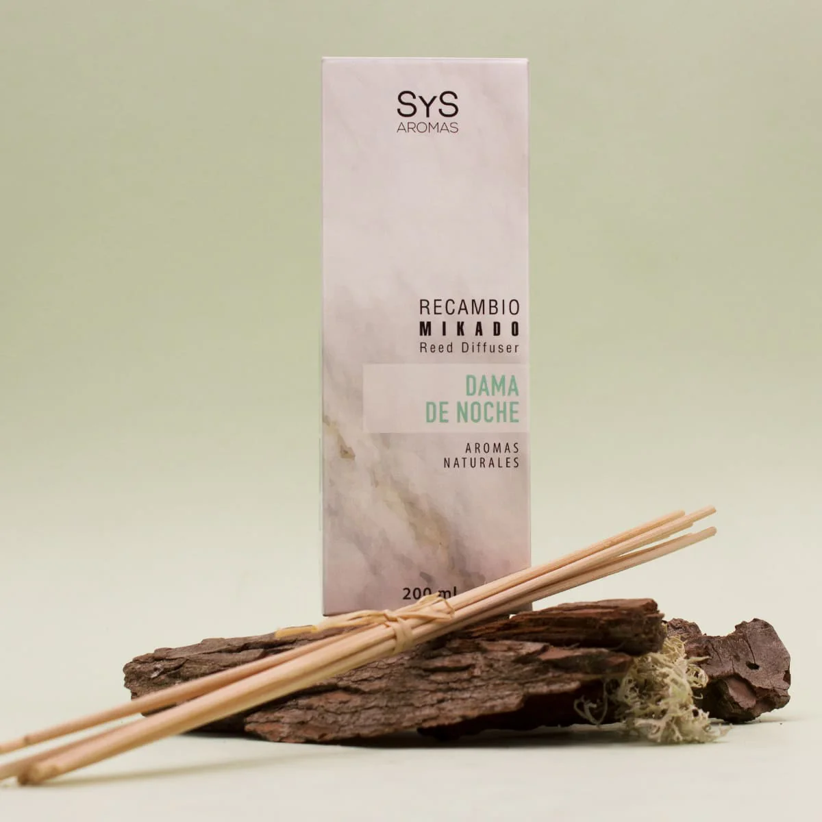 Recambio Mikado Dama de Noche 200 ml con Varillas | Aroma Floral Intenso | Refill Difusor | Larga Duración - Image 4