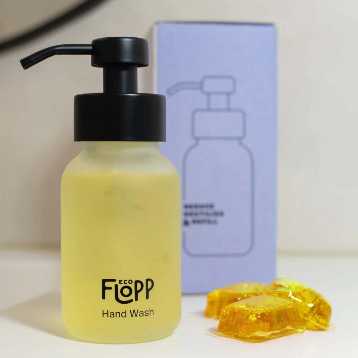 Refill Jabón de Manos Lotus Flower & Bambú Flopp Eco 2 Cápsulas - Image 5