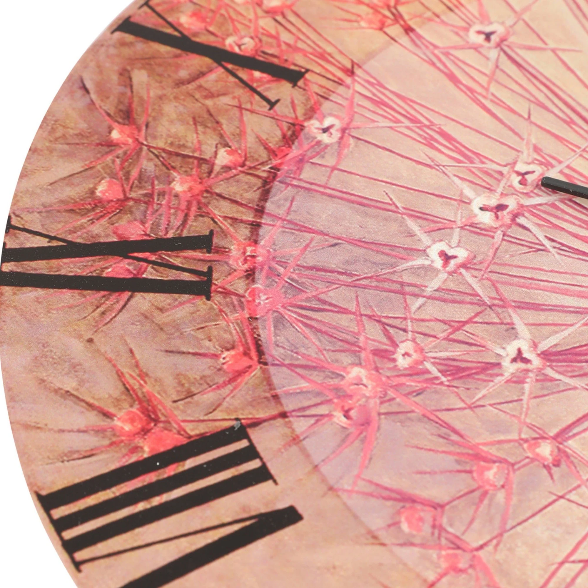 Reloj Decorativo Mdf Estilo Rosa - Image 3