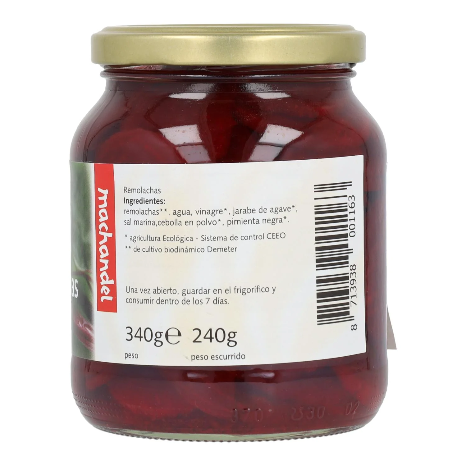 Remolacha Bio Demeter Machandel 350 g - Image 2