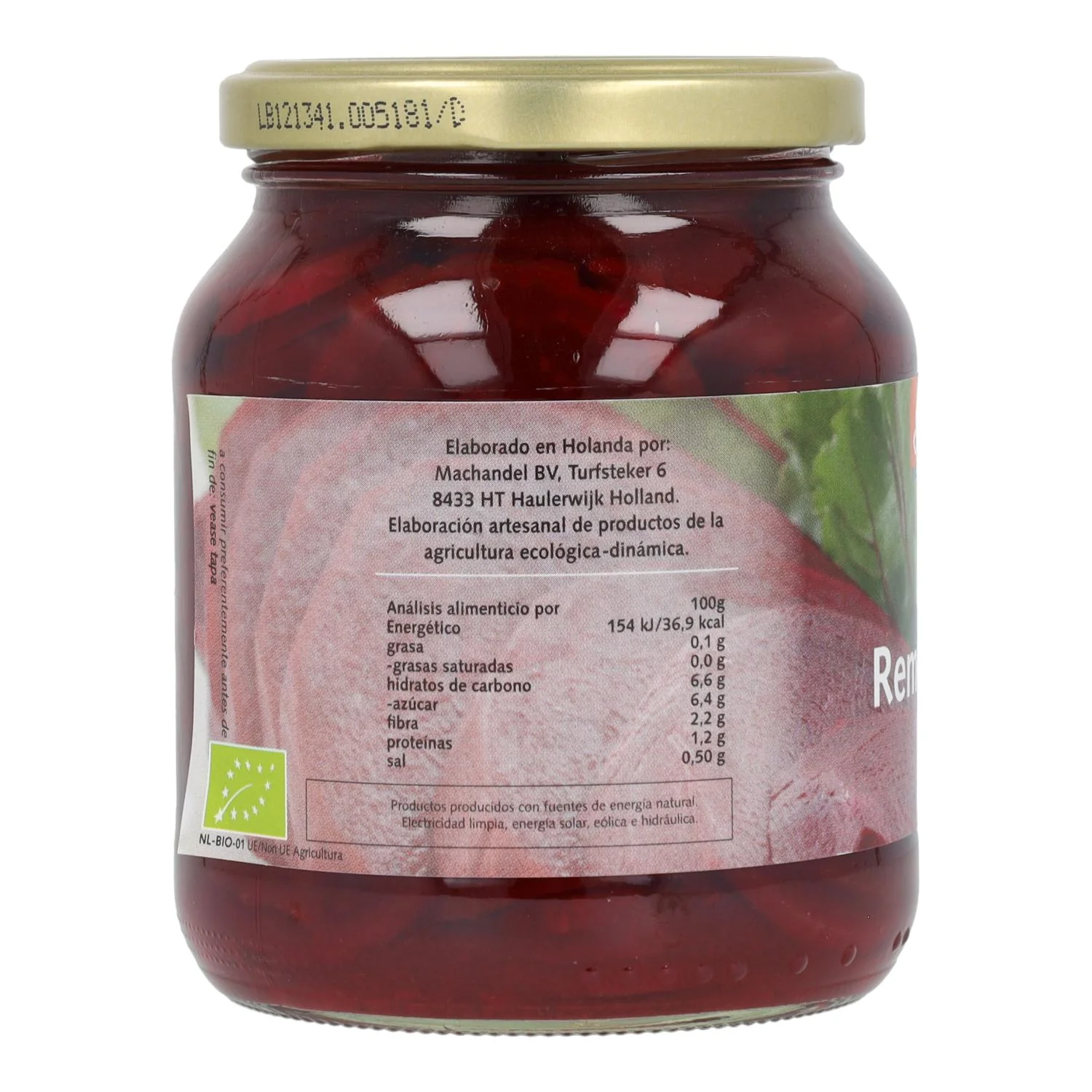 Remolacha Bio Demeter Machandel 350 g - Image 3