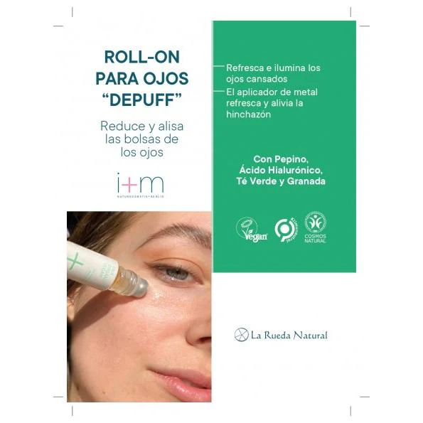 Roll-on Depuff contorno de ojos I+M 10ml - Image 4