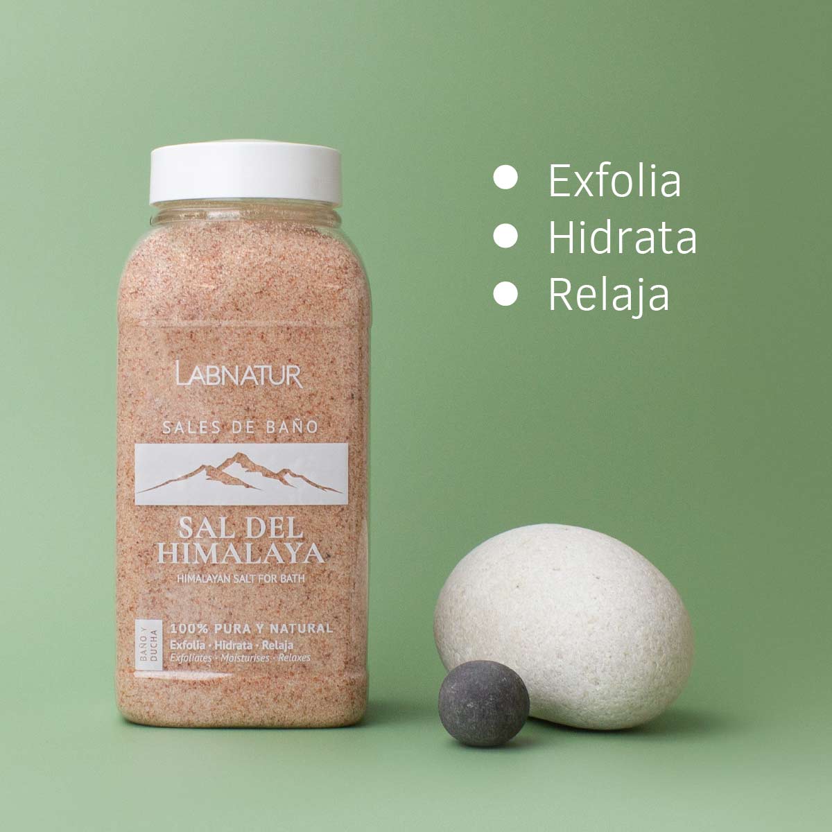 Sales de Baño del Himalaya 1200 g | Relajantes y Minerales Naturales | Baño Detox y Bienestar - Image 3