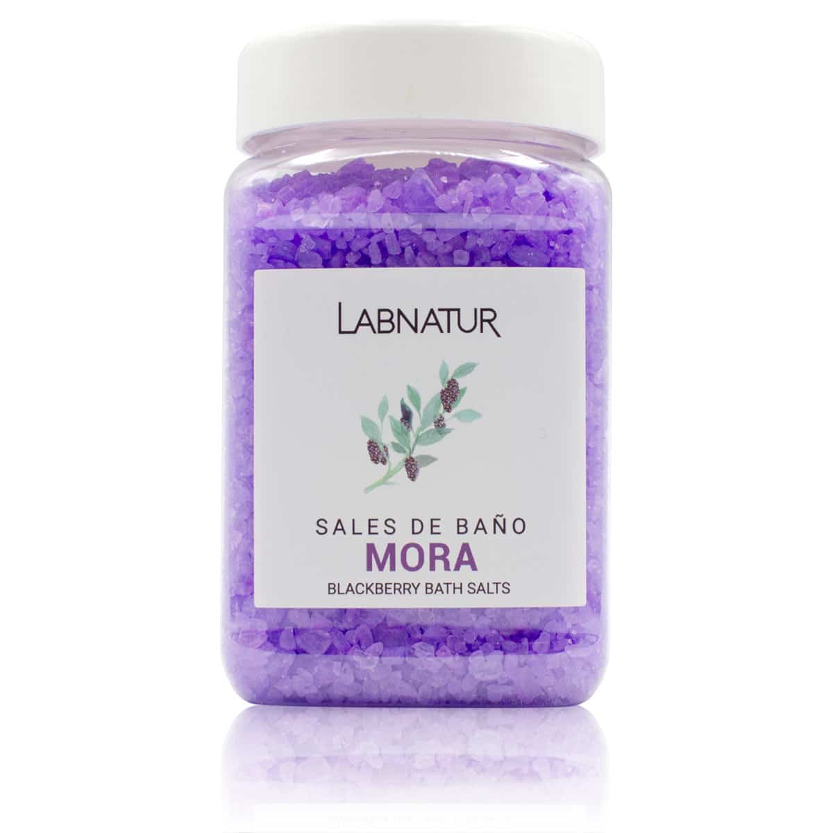 Sales de Baño Mora 400 g | Relajantes y Aromáticas | Fragancia Dulce y Afrutada | Bienestar