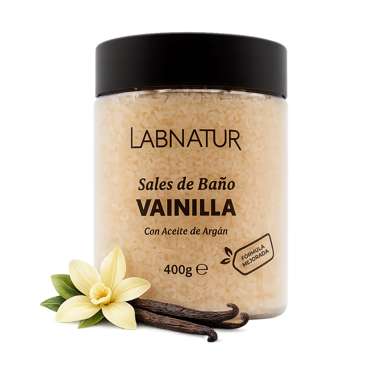 Sales de Baño Vainilla 400 g | Relajantes y Aromáticas | Fragancia Dulce y Reconfortante | Bienestar - Image 3