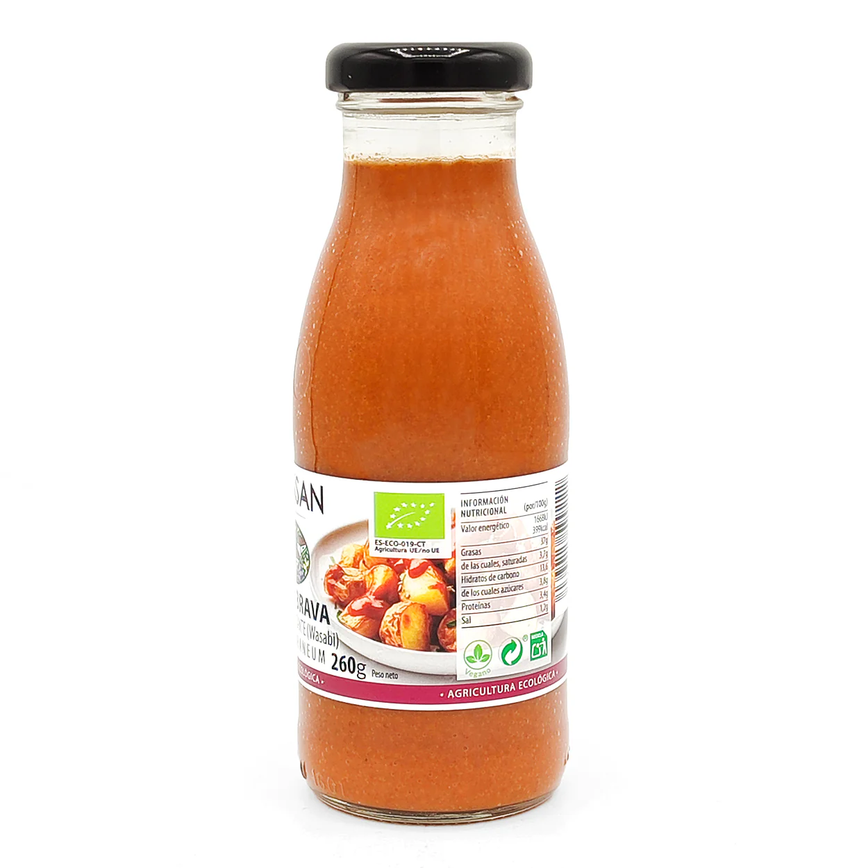 Salsa Brava Con Rábano Wasabi Eco Bionsan 260g - Image 3