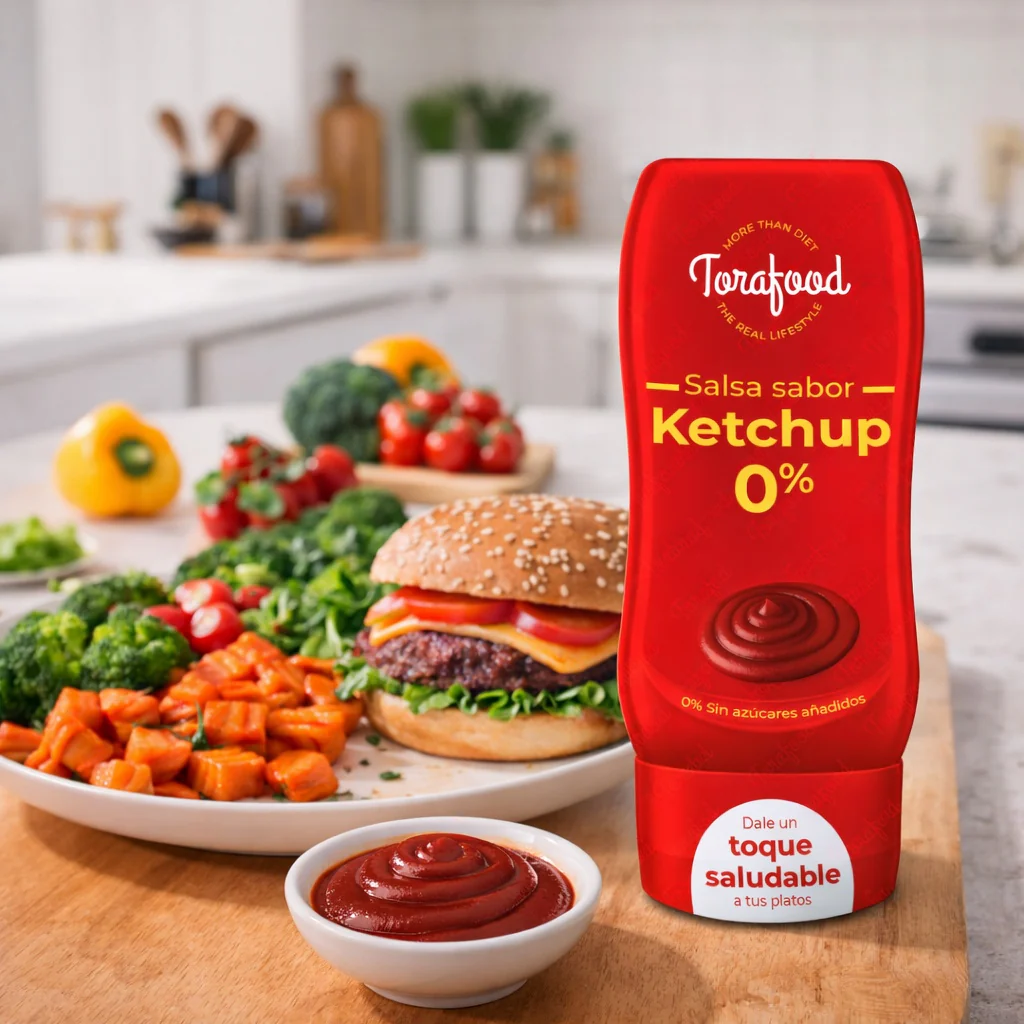 Salsa Zero Ketchup Torafood 330ml - Image 4