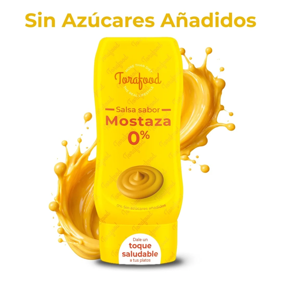 Salsa Zero Mostaza Torafood 330ml - Image 4