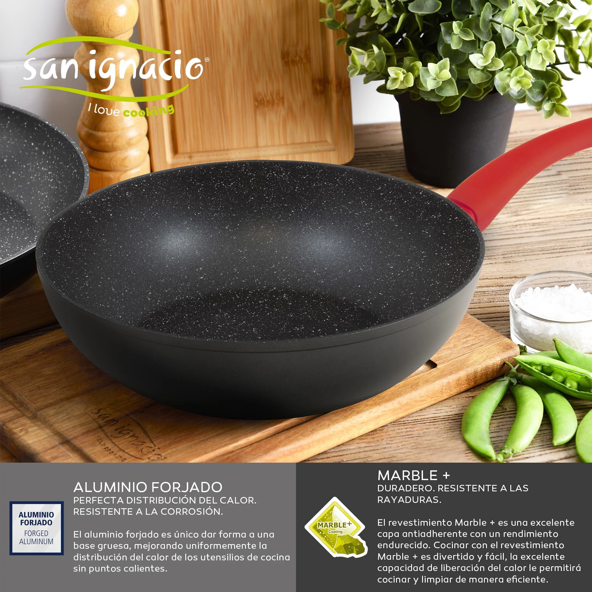 Sarten 24cm Aluminio Forjado Induccion Energy - Image 3