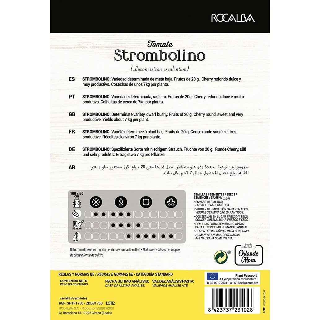 Semillas de Tomate Colección Strombolino - Image 2