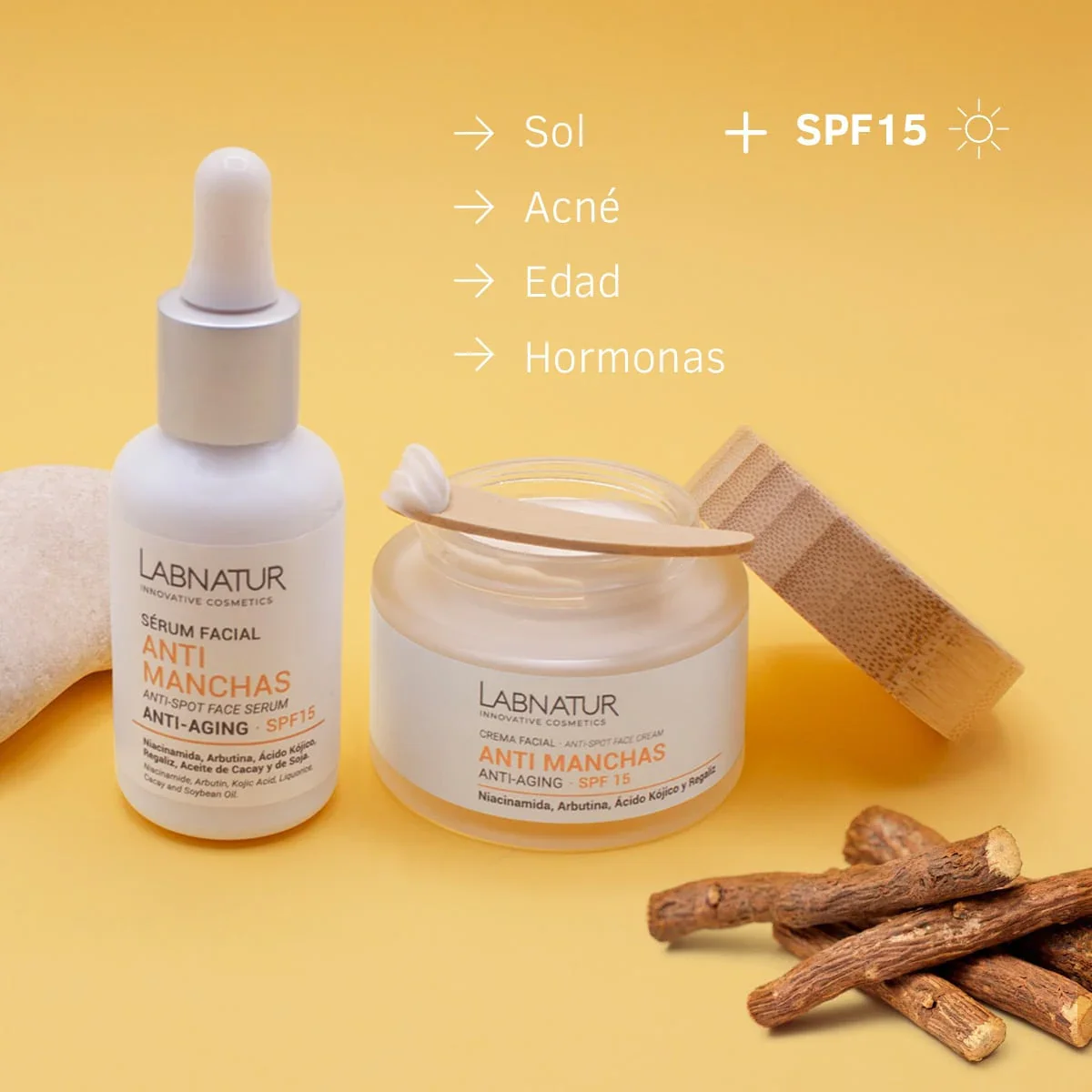 Sérum Antimanchas Facial | Unifica El Tono y Reduce Manchas | Iluminador Anti-aging | Piel Radiante y Uniforme - Image 2