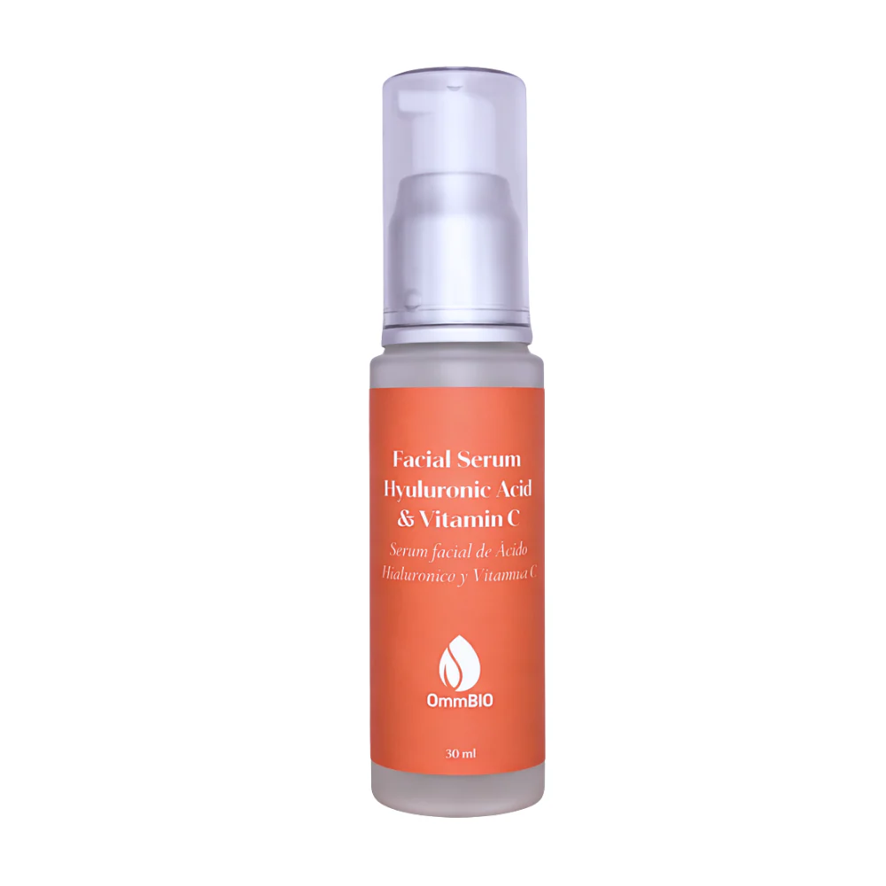 Sérum Facial Con Ácido Hialurónico Y Vitamina C