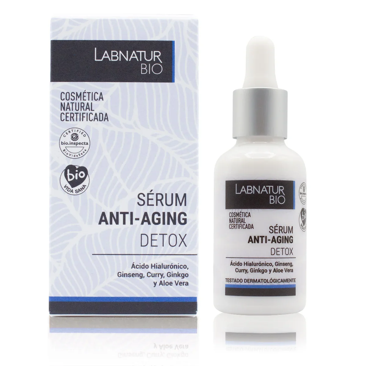 Sérum Facial Detox Bio 30 Ml | Revitaliza Y Purifica | Efecto Antifatiga | Piel Luminosa