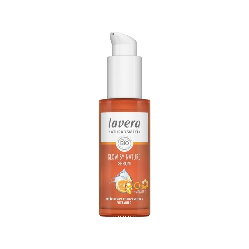 Serum facial glow by nature q10 vit c Lavera 30 ml - Image 2