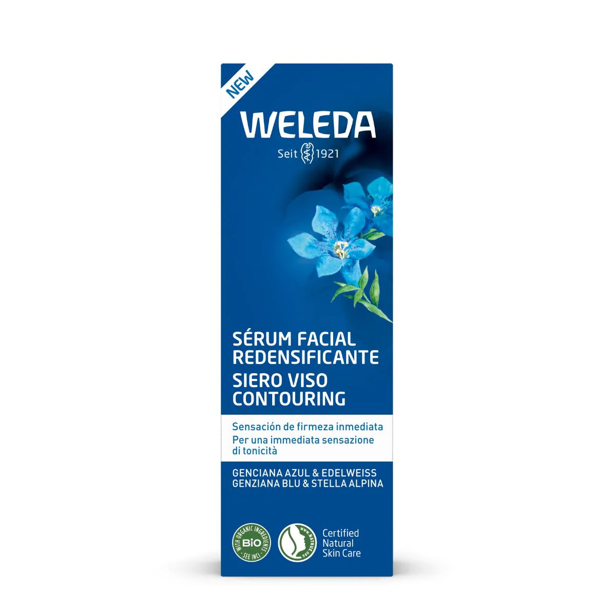 Sérum facial redensificante de Genciana azul y Edelweiss Weleda 30 ml - Image 3