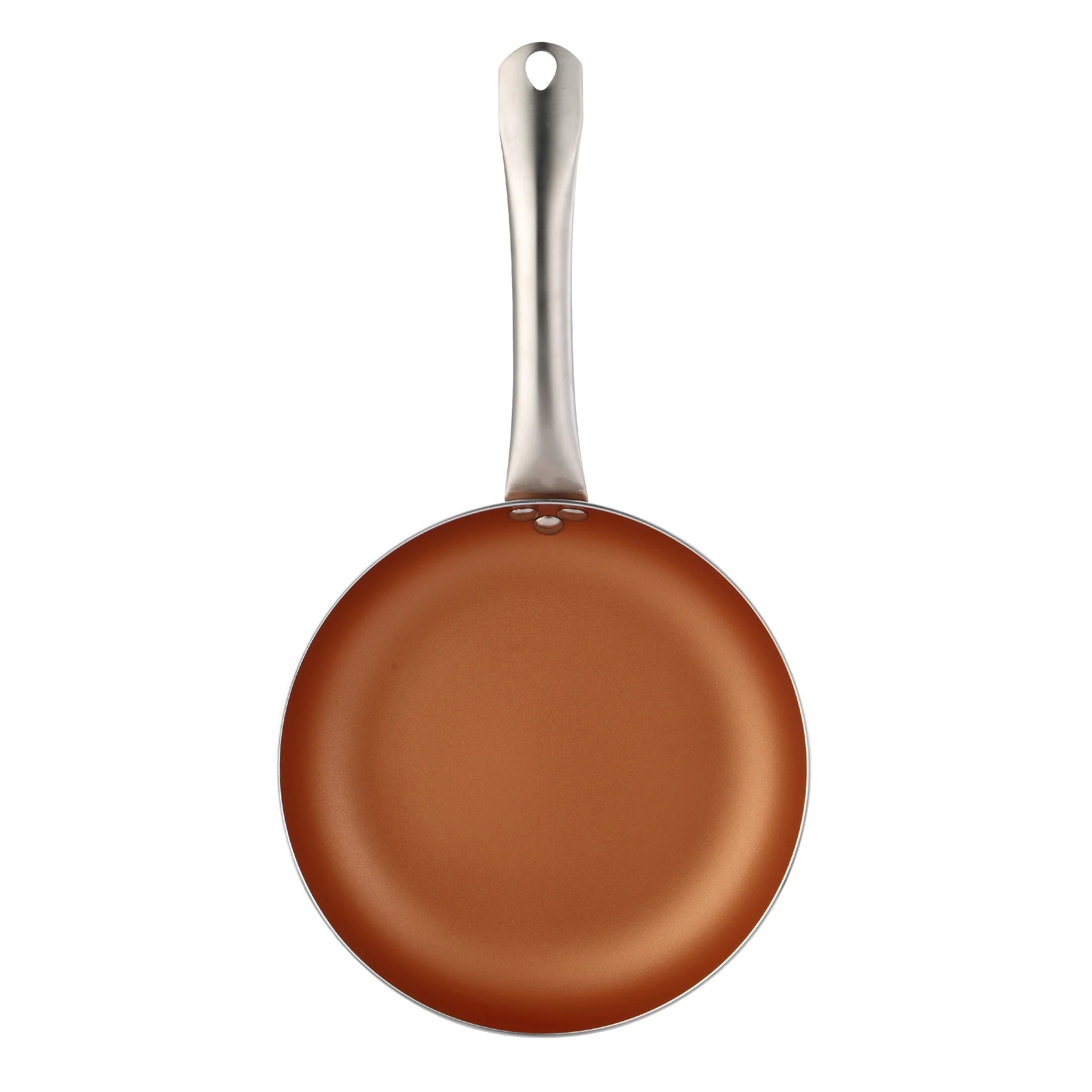 Set 5pc Sartenes Ø20ø24ø28 (con Tapa) Aluminio Prensado Inducción Optimum Copper - Image 5