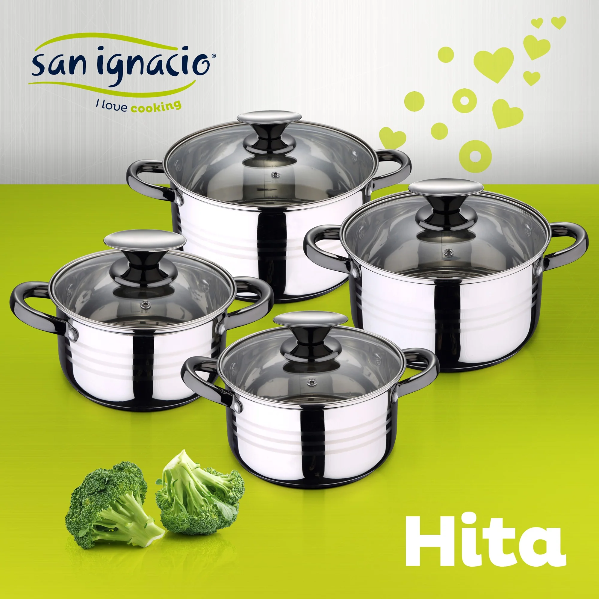 Set Bateria 8pc Sip + Set 3 Sartenes Sip Cune 16/20/24 - Image 2