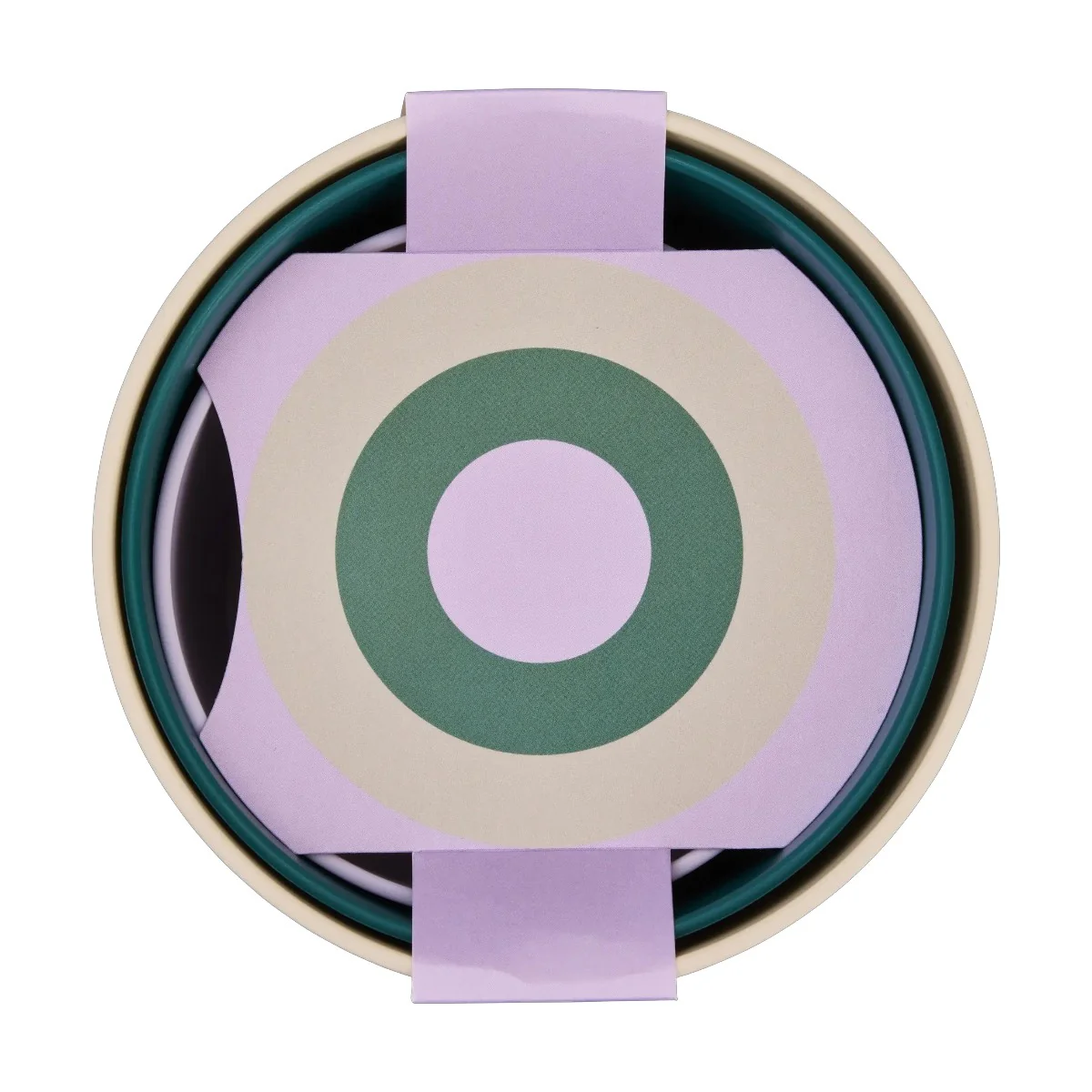 Lex Pott pack blanco, verde, violeta Elho 14cm 100% reciclado - Image 3
