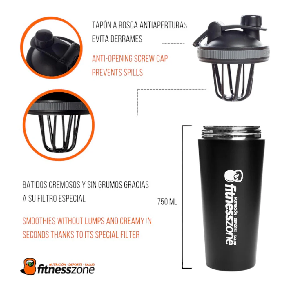 Shaker Acero Inoxidable 750 Gr - Image 2