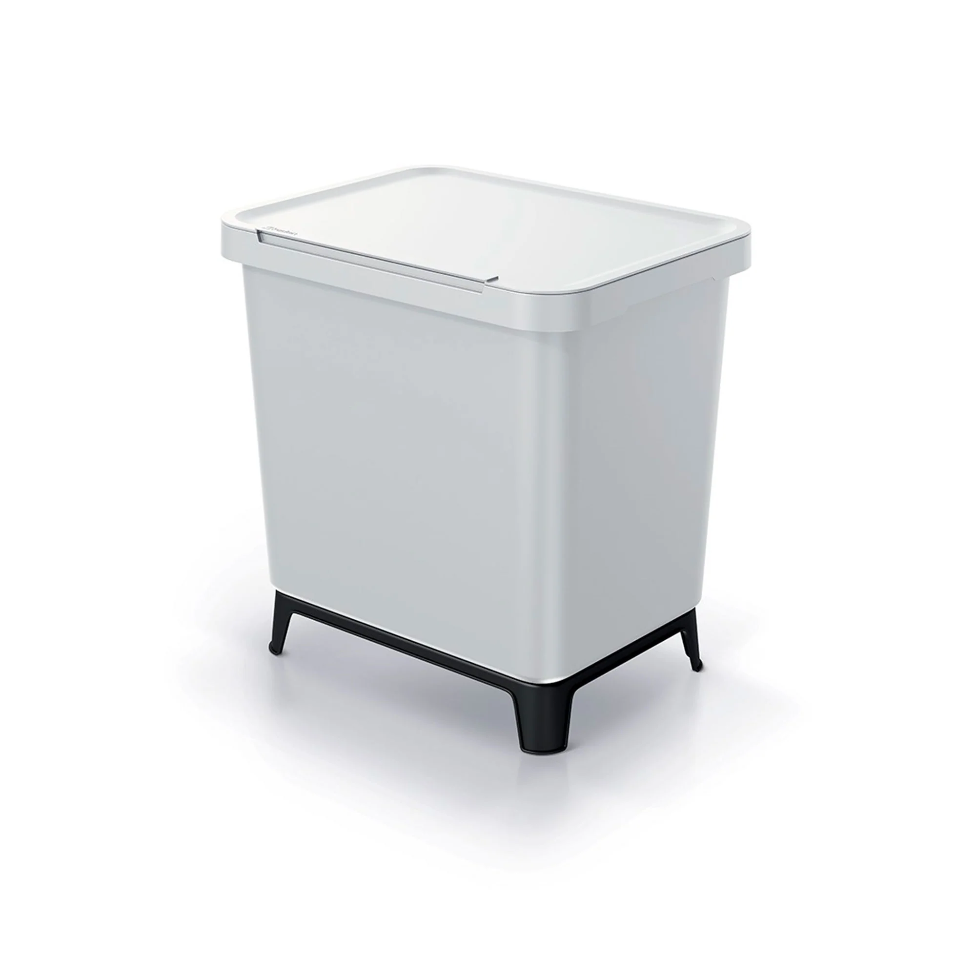 Sistema Clasificador De Reciclaje 2x10l Color Blanco Keden - Image 4