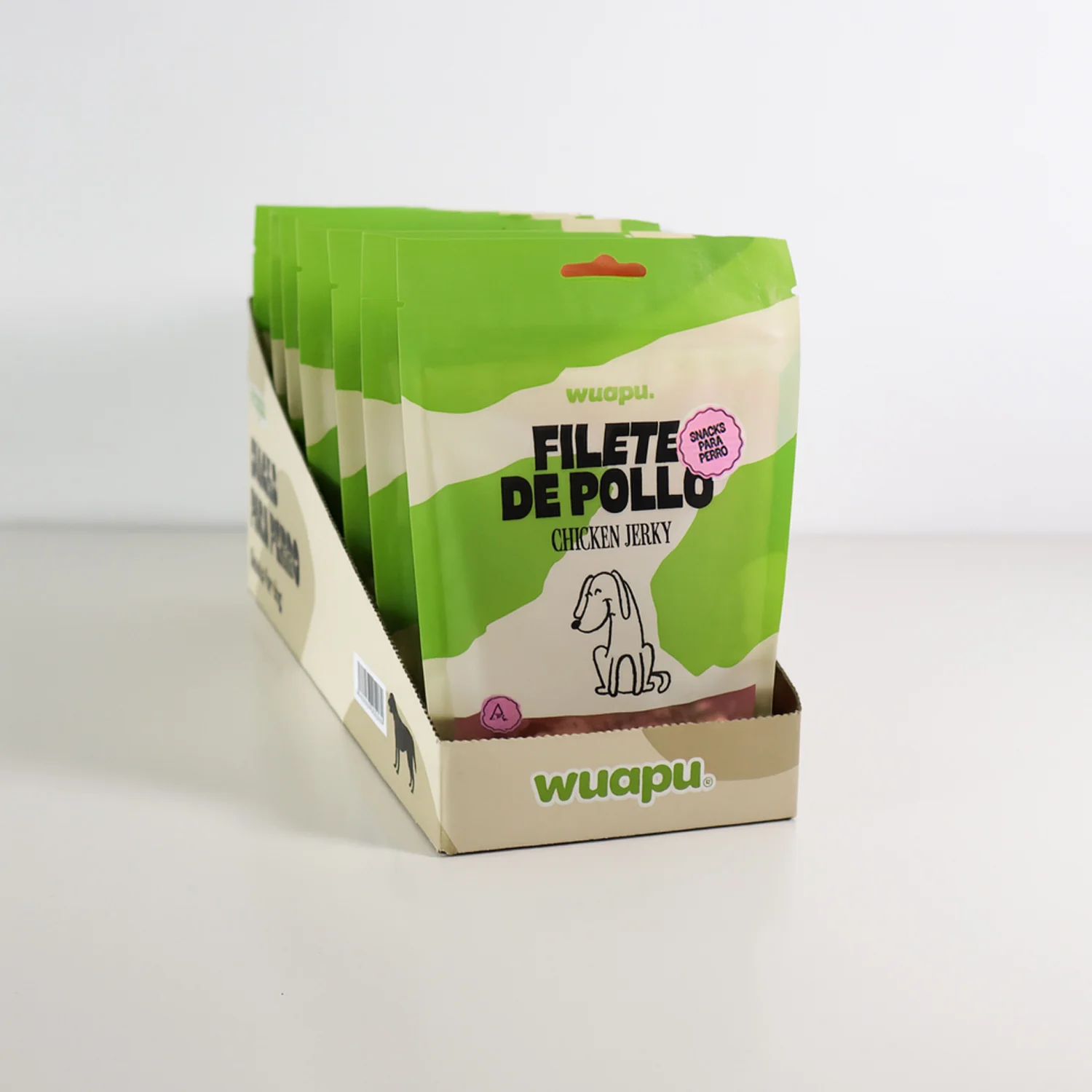 Snack Natural Para Perro Filete De Pollo Desecadas Wuapu 12x100gr - Image 6