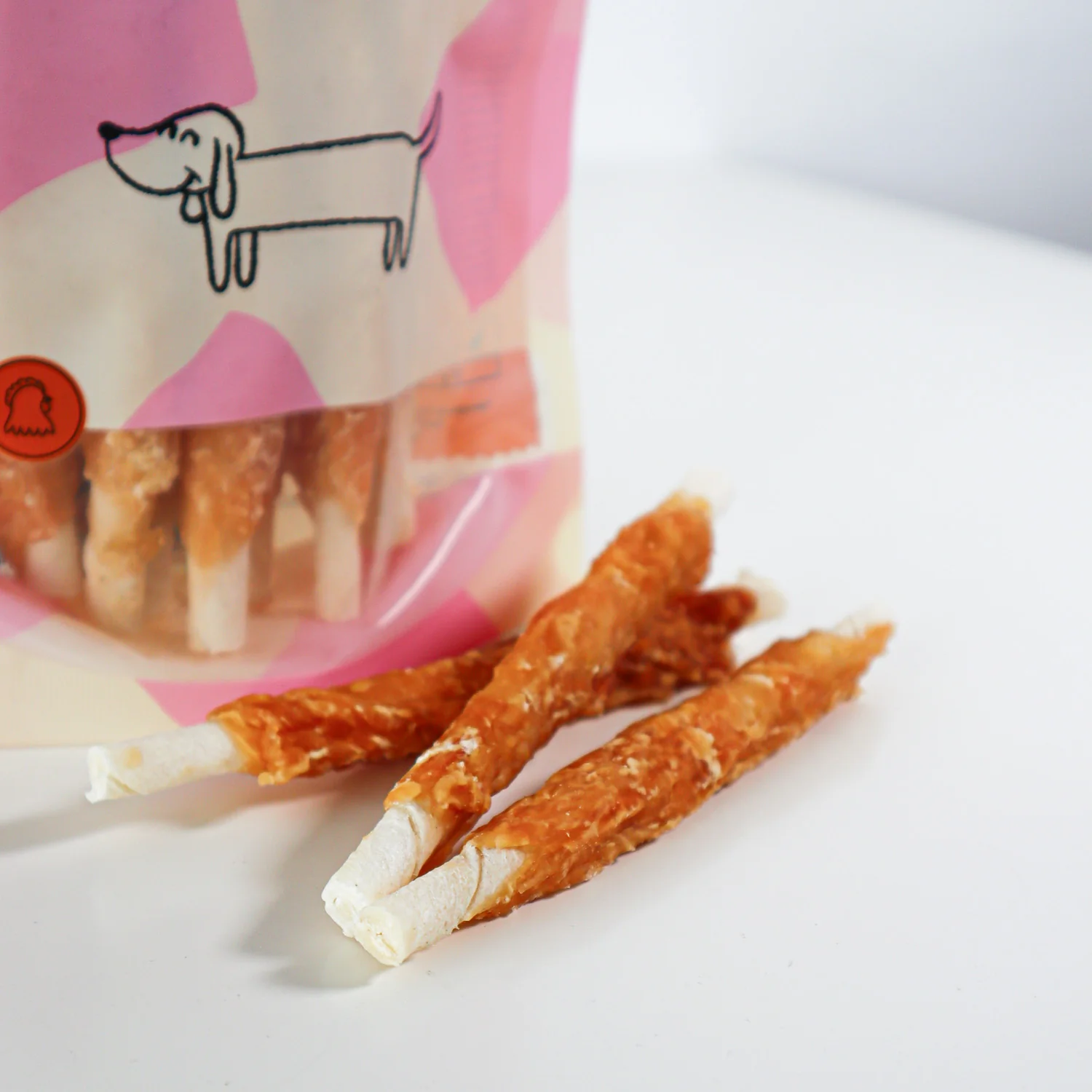 Snack Para Perro En Stick Vacuno Con Pollo Desecado Wuapu 12x100gr - Image 2