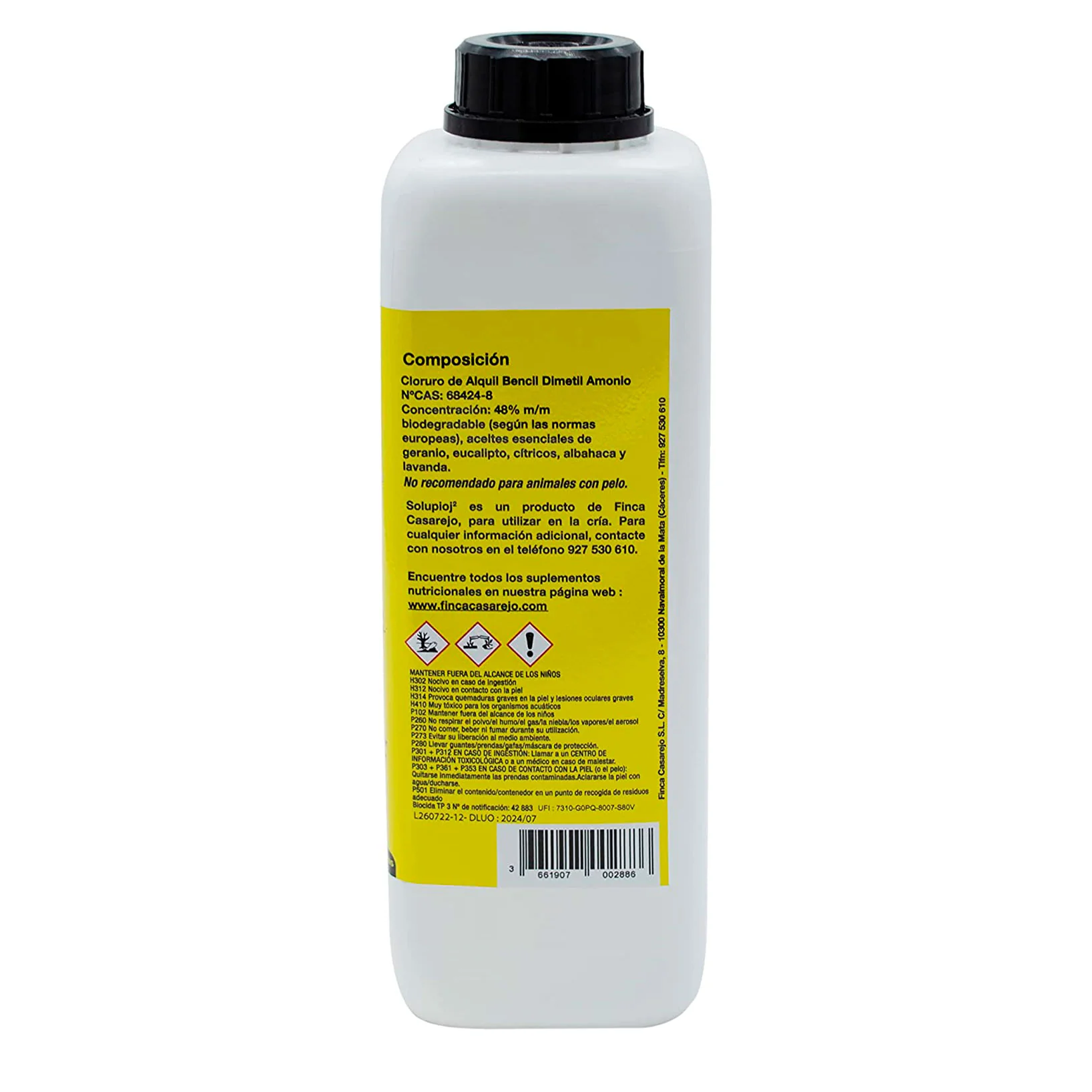 Solupioj (500 Ml) - Producto Biodegradable - Previene Los Parásitos Externos Como Piojillo, Ácaro Rojo, Garrapatas - Image 4