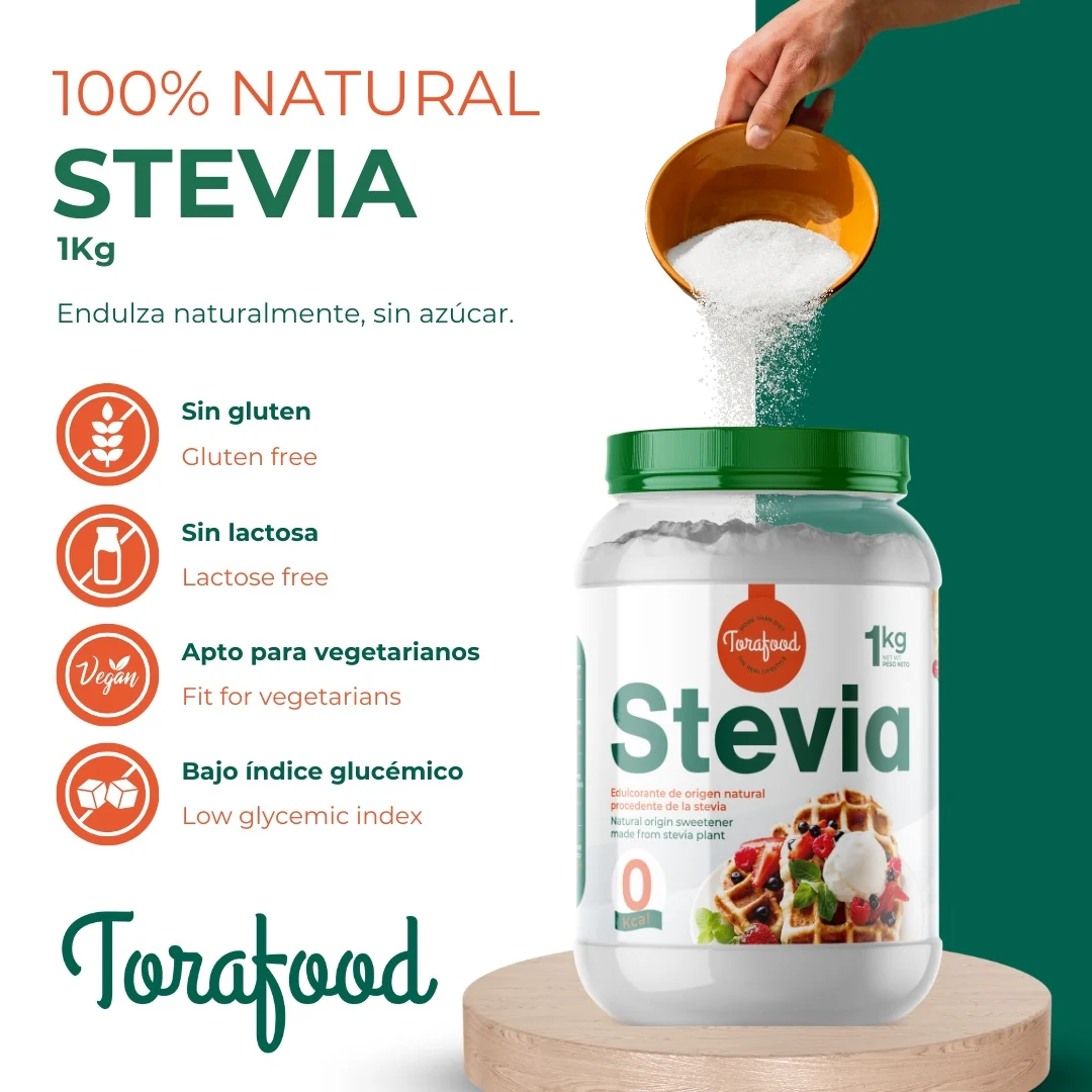 Stevia Torafood 1kg - Image 3