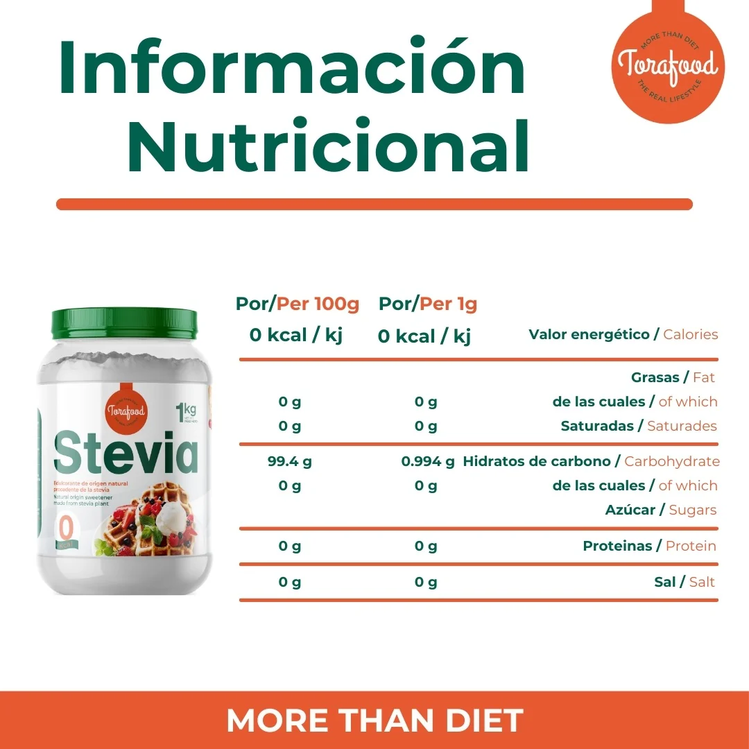 Stevia Torafood 1kg - Image 5