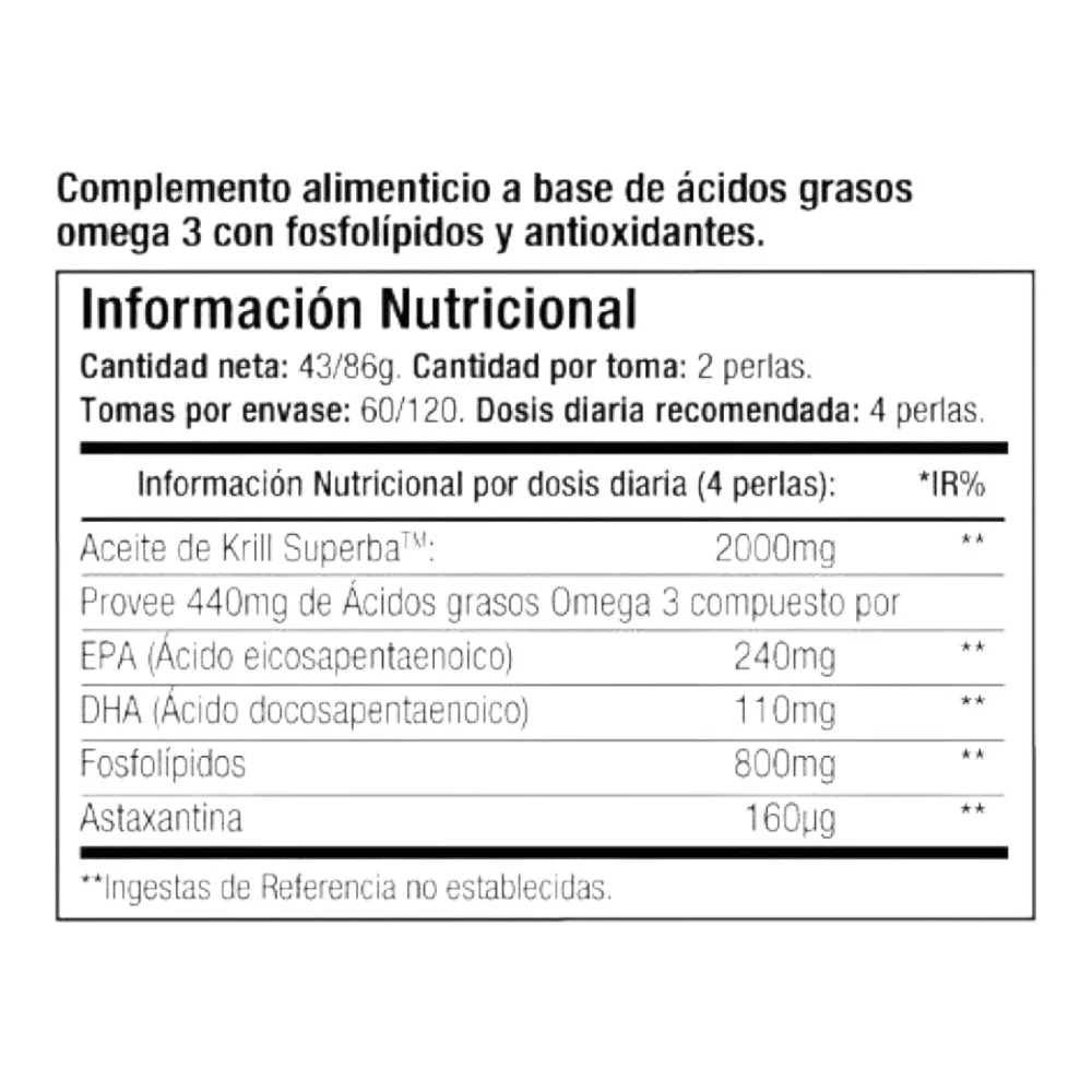 Superba Krill Oil 60 Perlas - Image 2
