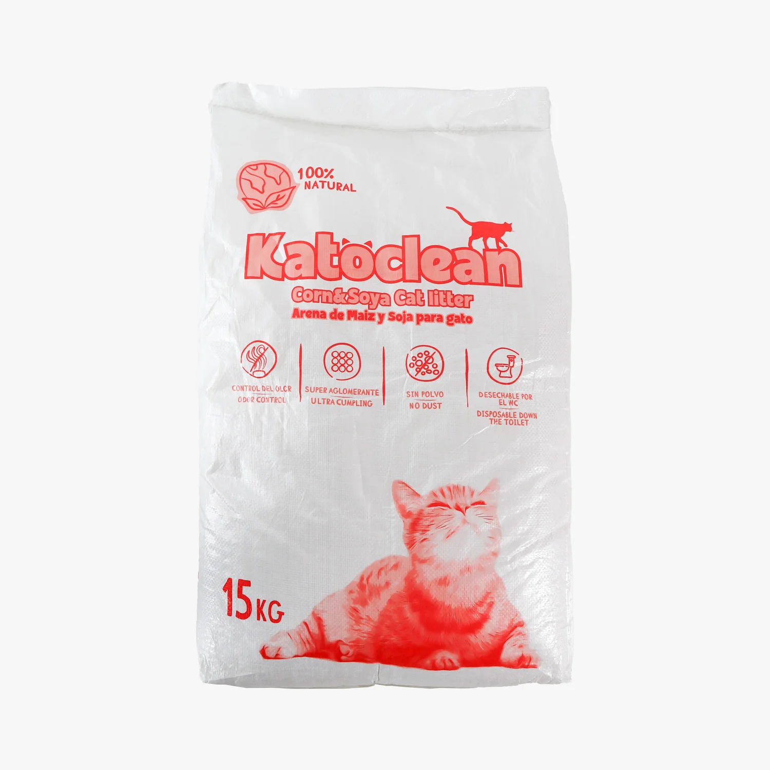 Sustrato En Pelet Para Gato Katoclean Biodegradable 6l - Image 4