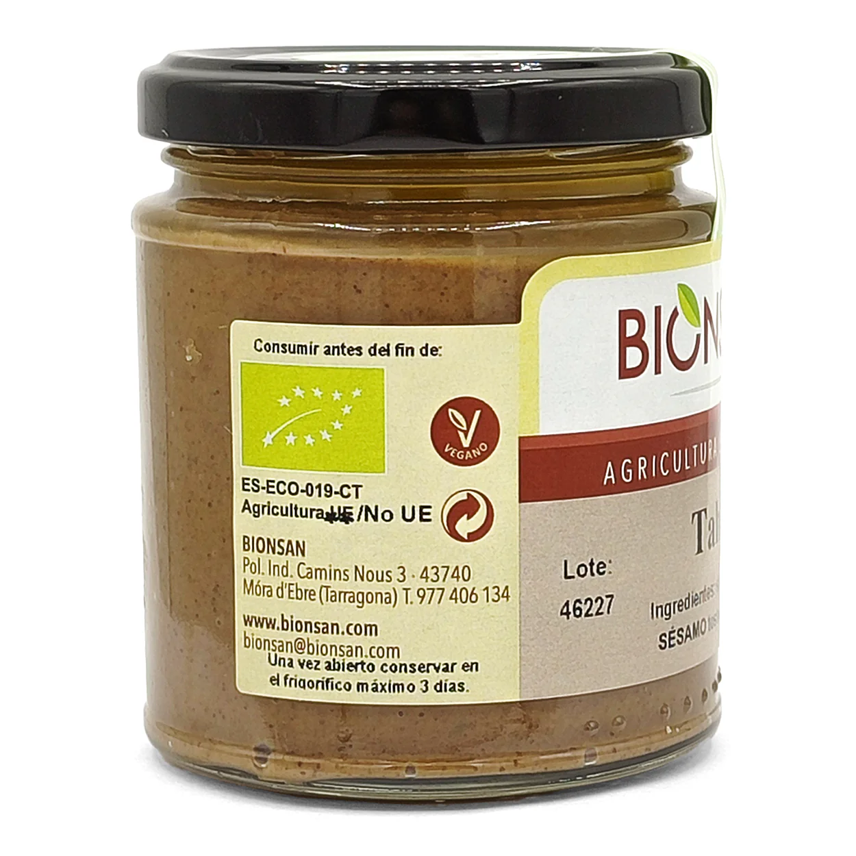 Tahín Integral Eco Bionsan 250g - Image 3